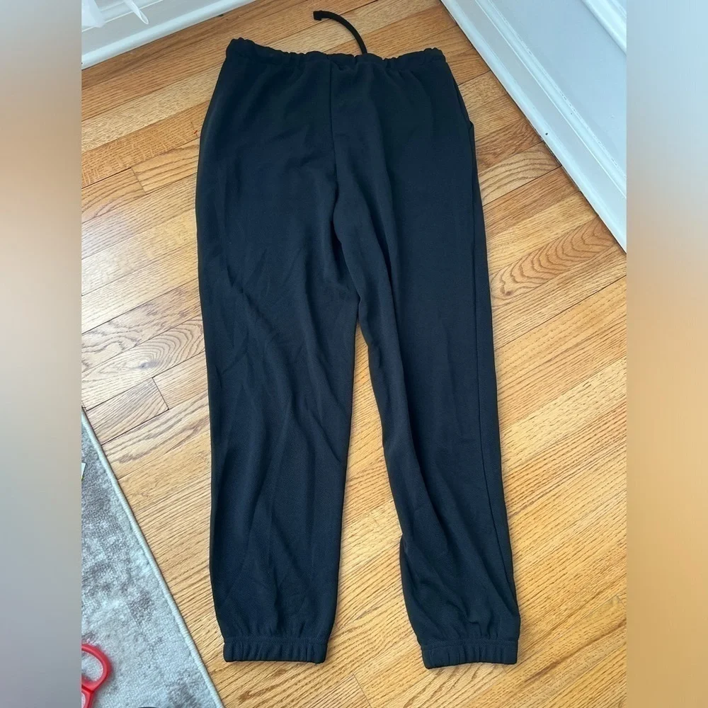 Birch and Stone Black Jogger Pants Size Large - Picture 4 of 5